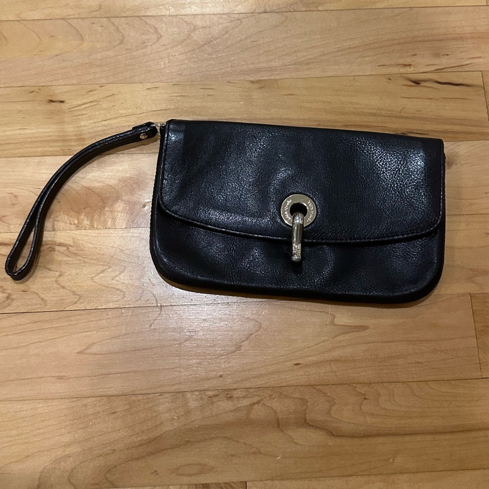 Kate Spade Black Leather Wristlet - Picture 7 of 7